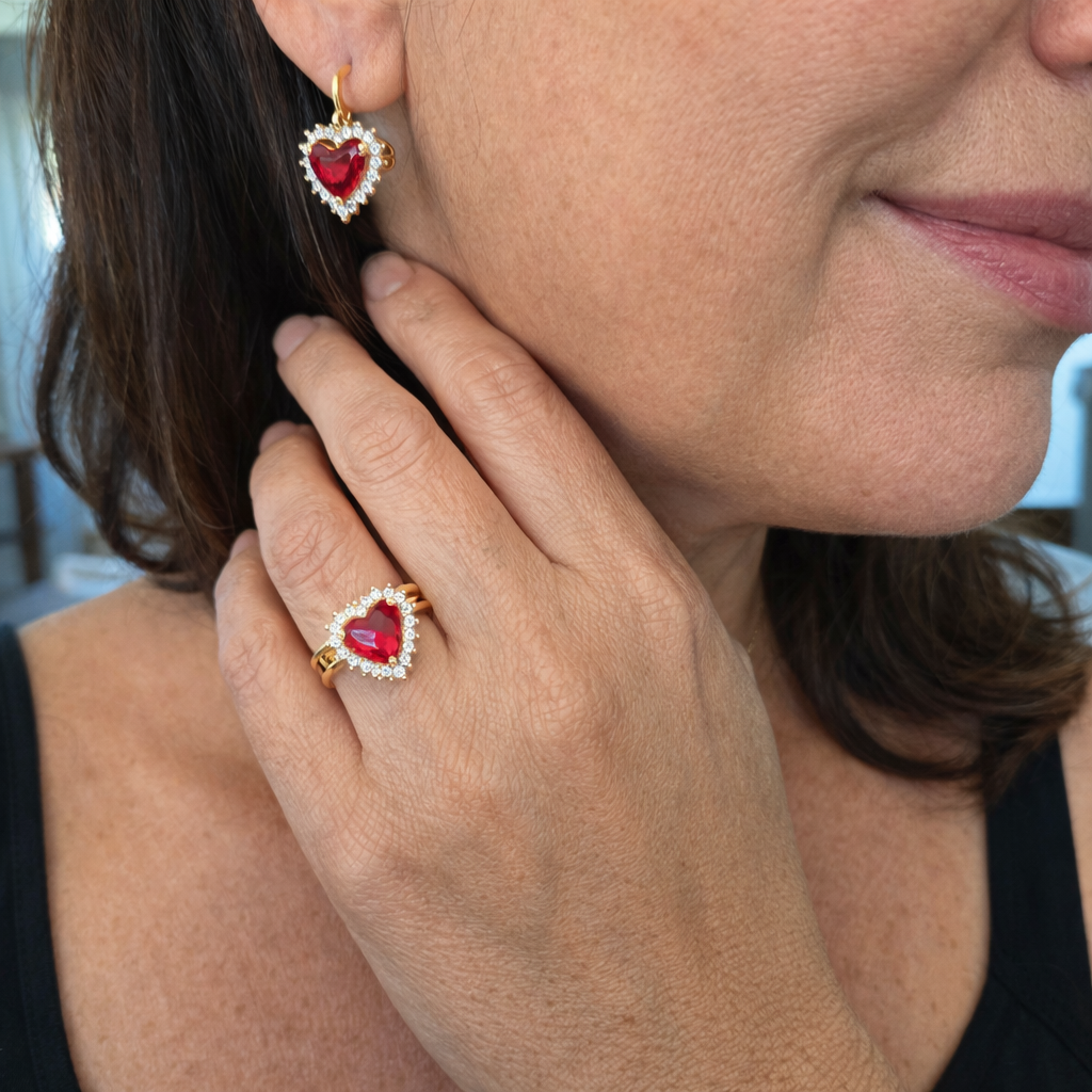 Anavel Rubella Jewelry Set | RUBY