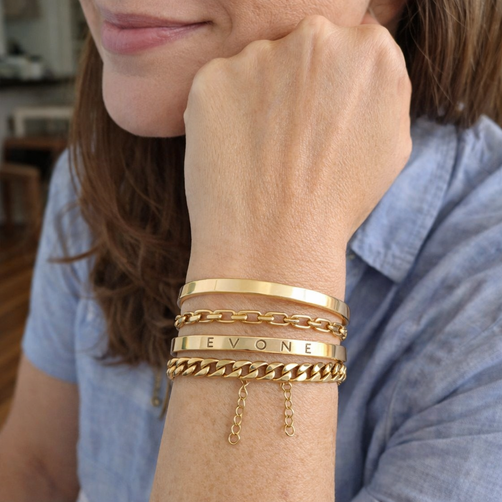 Elan Mercer Bracelet Set | GOLD