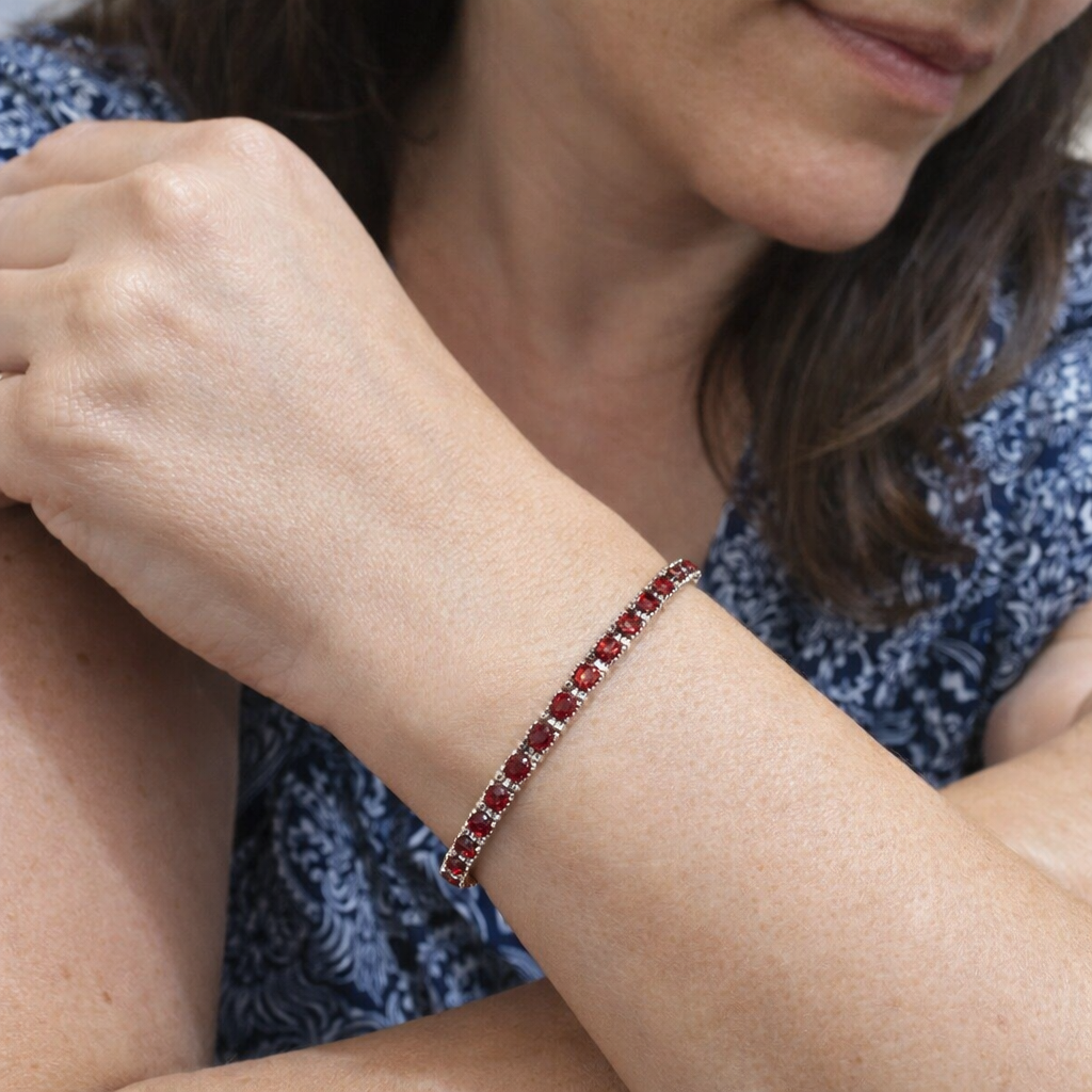 Ruby Tennis Bracelet | RUBY