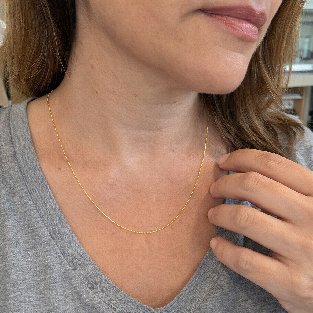 Bodega Box Necklace | GOLD