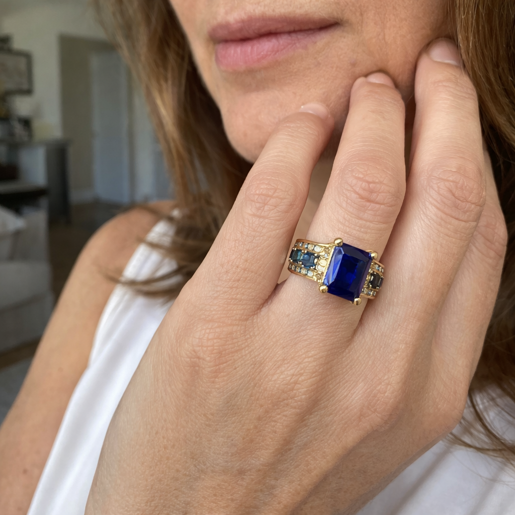Casira Bluemont Ring | SAPPHIRE