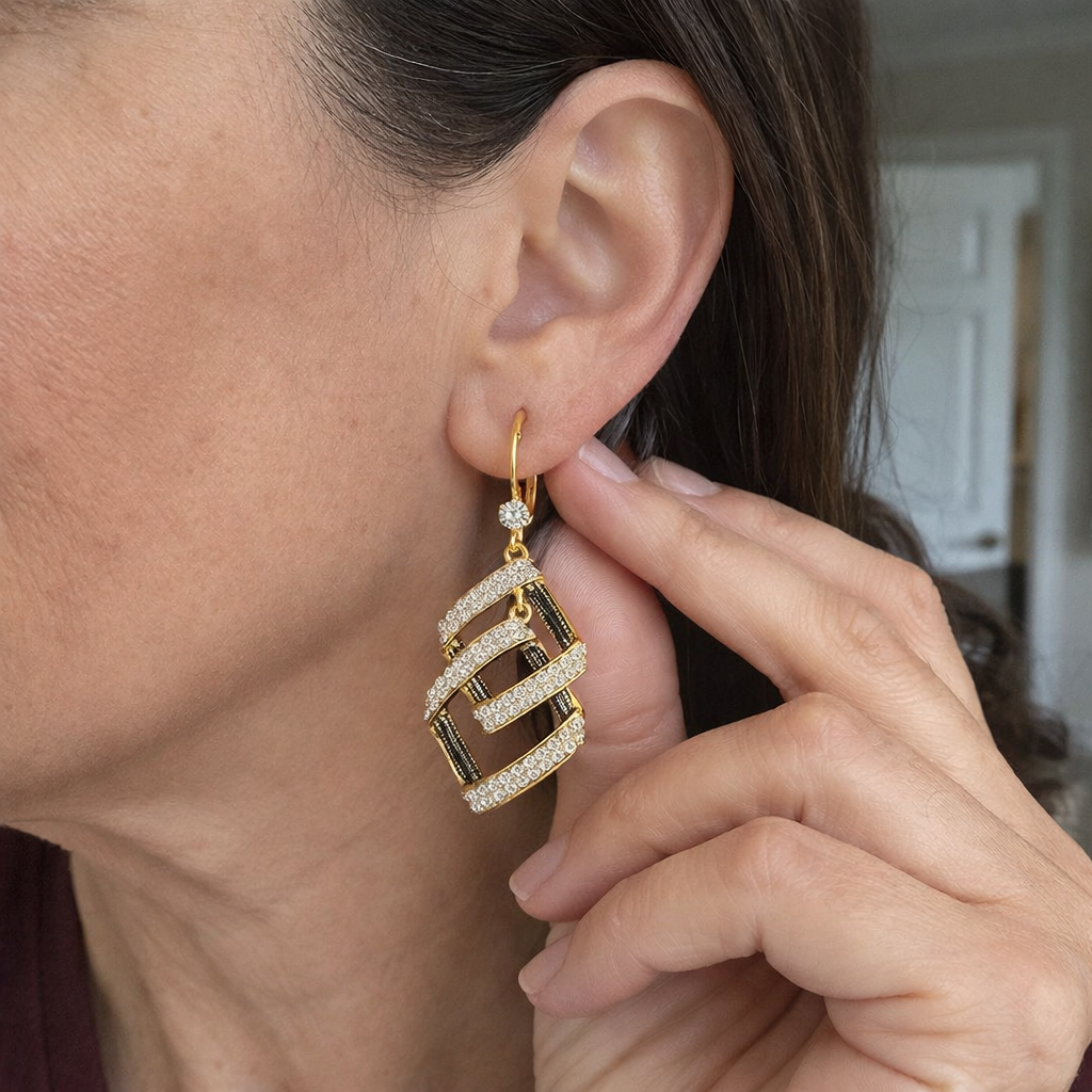 Stella Ferrel Layered Earrings | GOLD