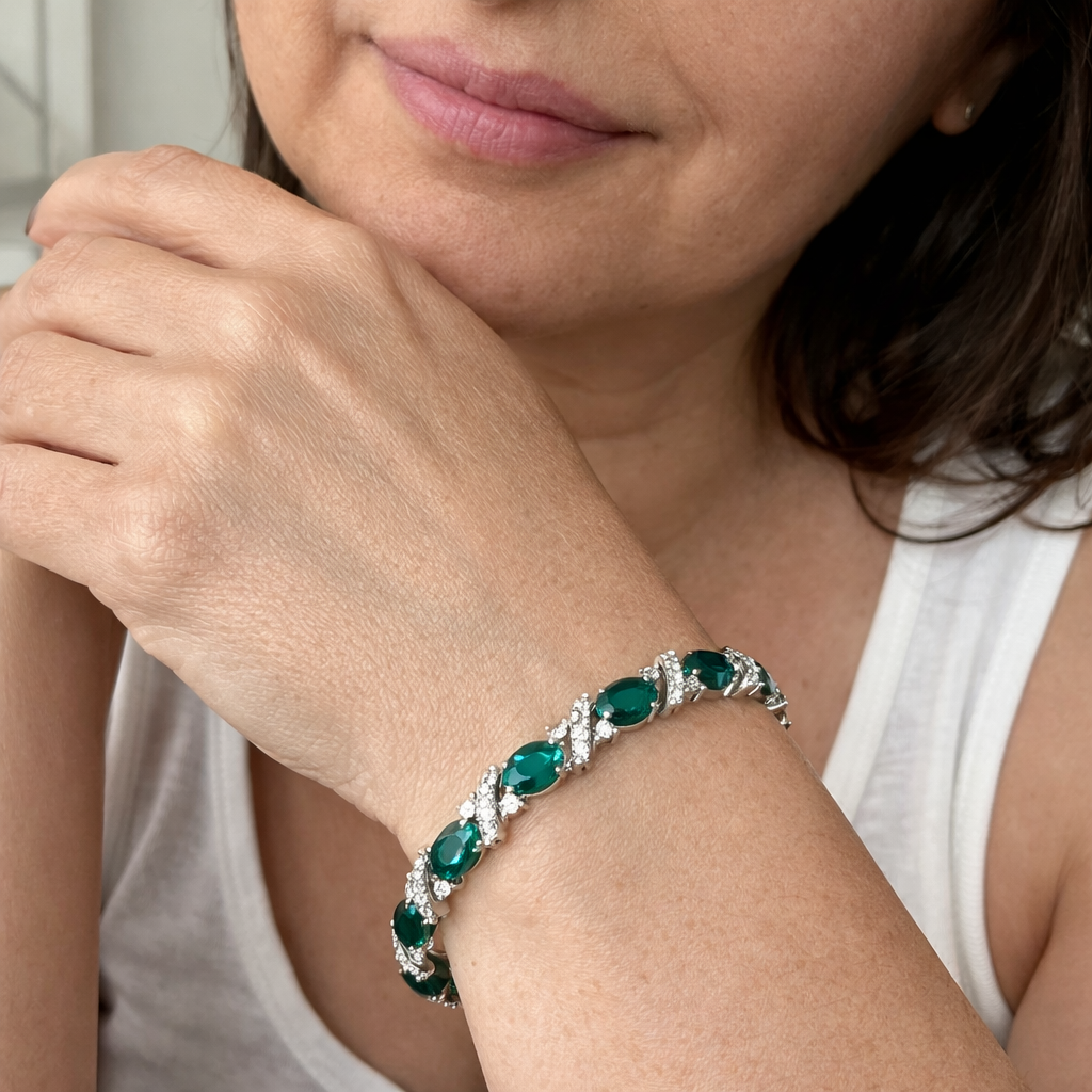 Giada Pielini Bracelet | EMERALD