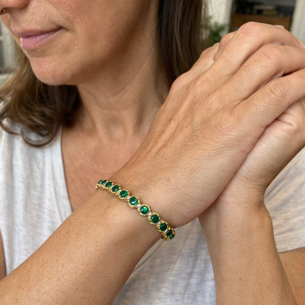 Fiora Emeranth Bracelet | EMERALD
