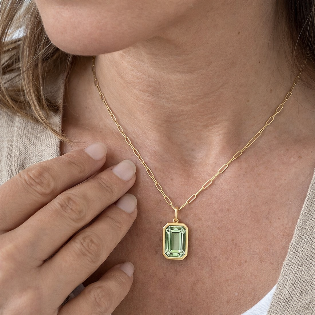 Sarina Elwyn Necklace | EMERALD