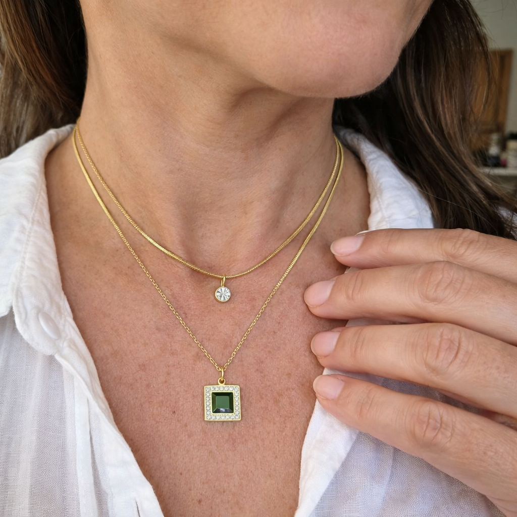 Terina Valiore Necklace | EMERALD