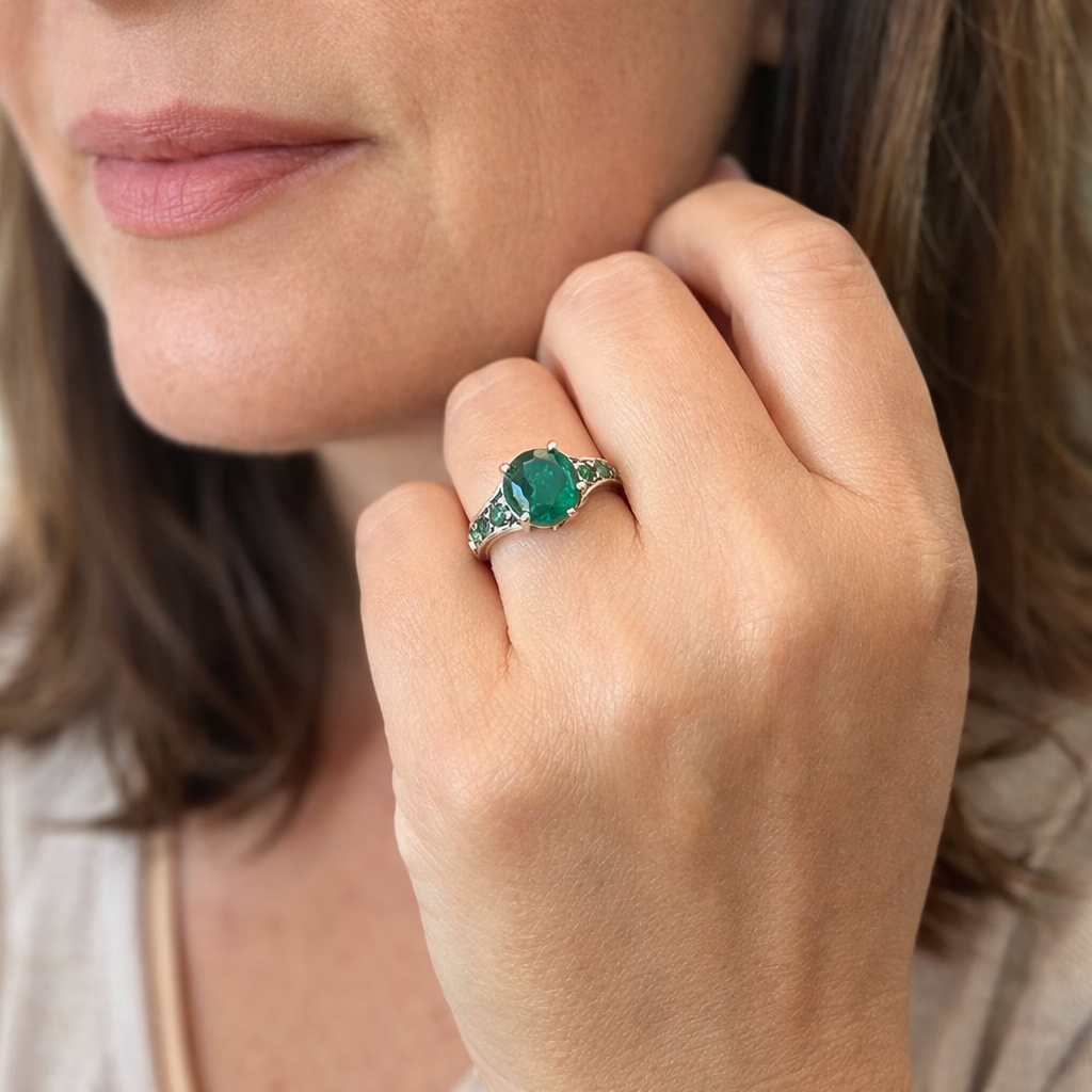 Celia Verwyn Ring II | EMERALD