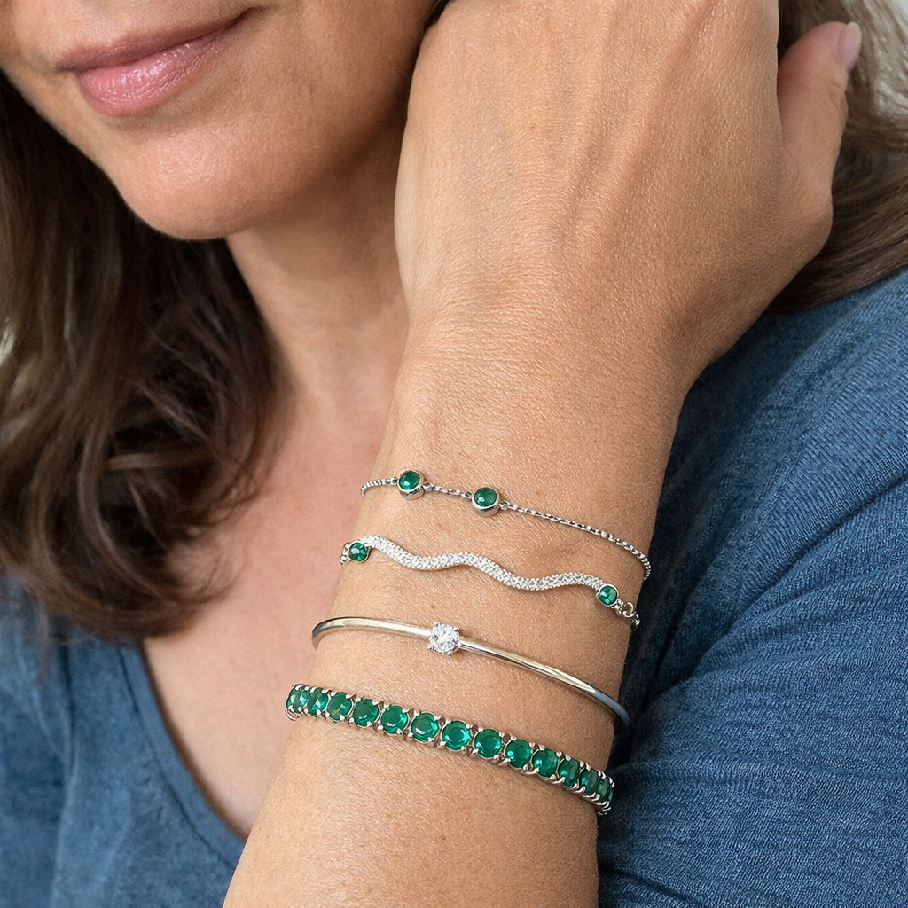 Sorina Feldwyn Bracelet Set II | EMERALD