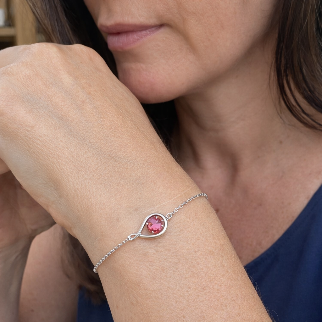 Ruby Infinity Bracelet | RUBY