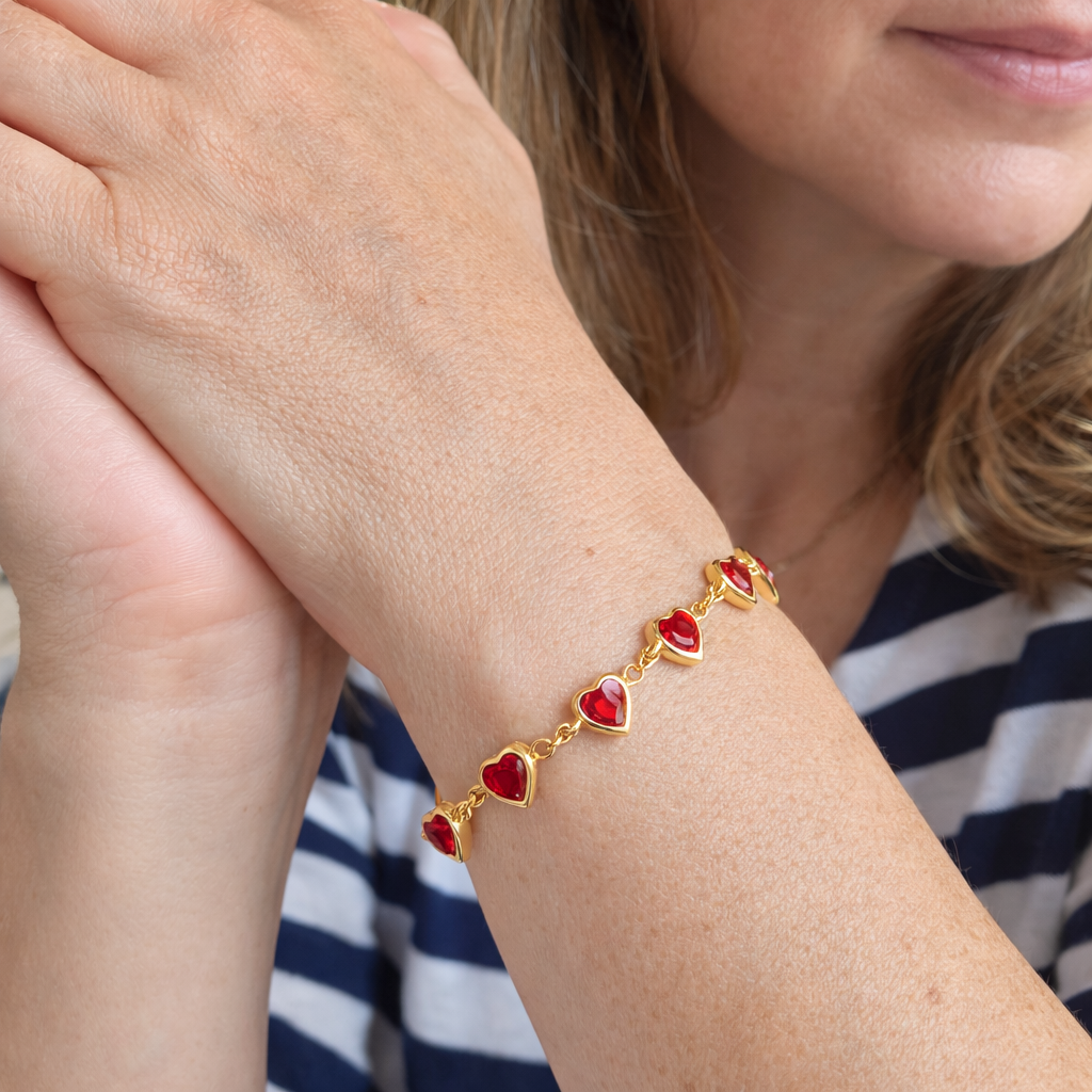 Opheira Garnetel Bracelet | RUBY
