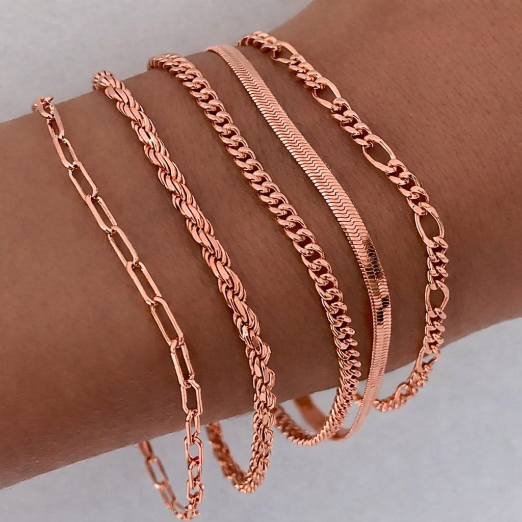Elise Renner Bracelet Set | WHITE GOLD