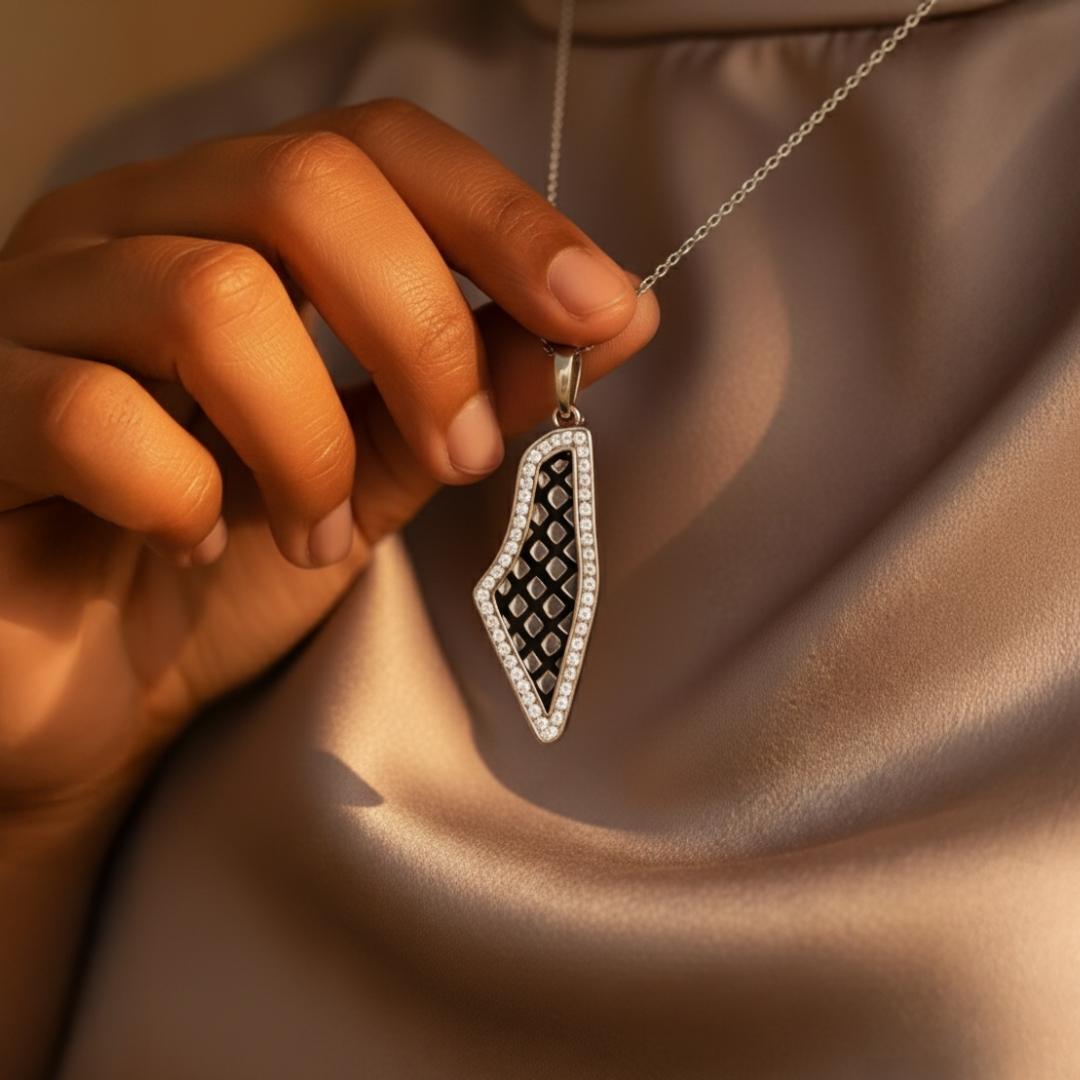 قلادة كوفية فلسطين