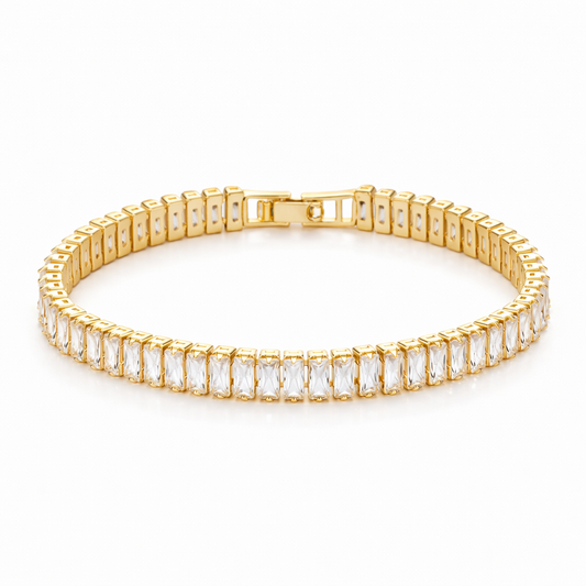 Vertia Tennis Bracelet | GOLD