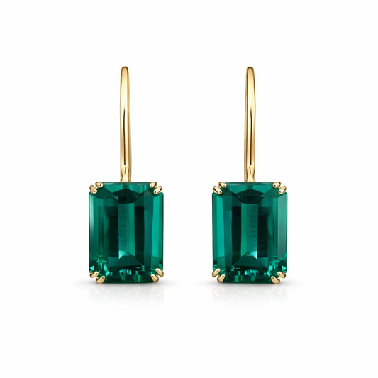 Viviana Corval Earrings | EMERALD