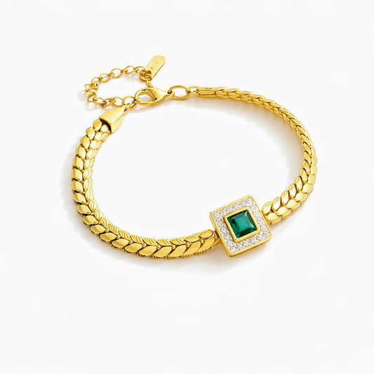 Terina Valor Bracelet | EMERALD