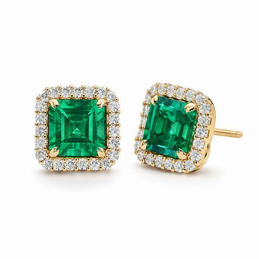 Serentha Malva Earrings | EMERALD