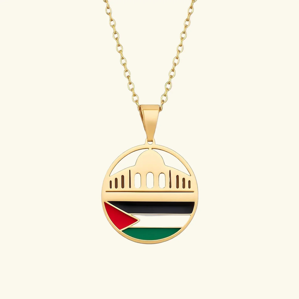 قلادة مسجد فلسطين